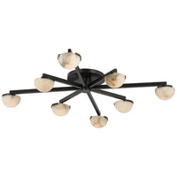 Pedra Large Staggered Arm Flush Mount