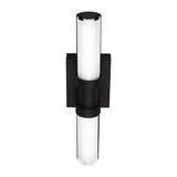 LED Bath Wall Sconce — W: 4.75" × H: 18.00" × D: 4.50"