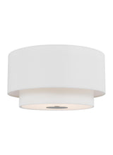 Three Light Flush Mount — 10.25"