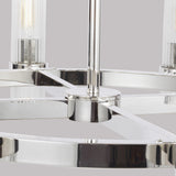 Eight Light Chandelier — 33"