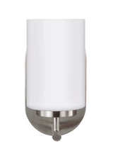 Oslo One Light Bath — Cased Opal Etched