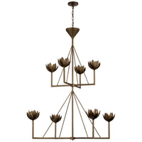 Alberto Large Two Tier Chandelier