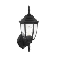 Bakersville Curve 15.5" Up Lantern — Clear
