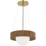 Arena 18" Ring and Globe Chandelier