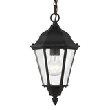 Bakersville Flat 14.5" Hanging Lantern — Satin Etched