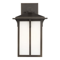 Tomek 14" Lantern — Etched / White Inside