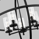Alturas 5-Light Chandelier — Clear Seeded