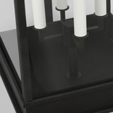 Four Light Outdoor Wall Sconce — 35.13"