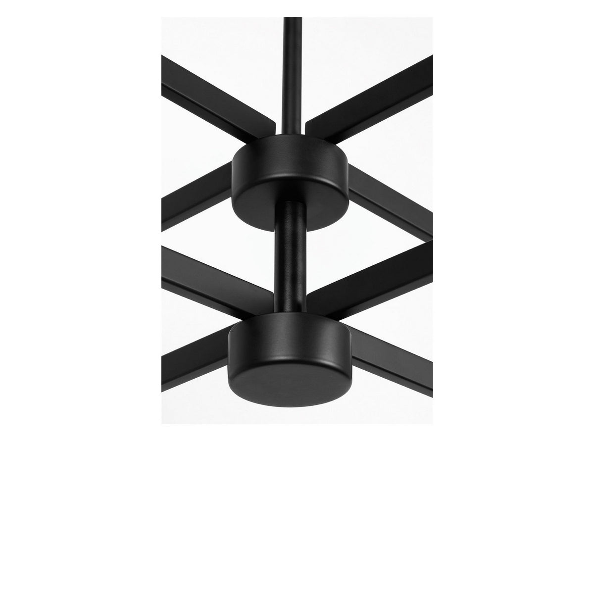 Zentro Eight Light Chandelier