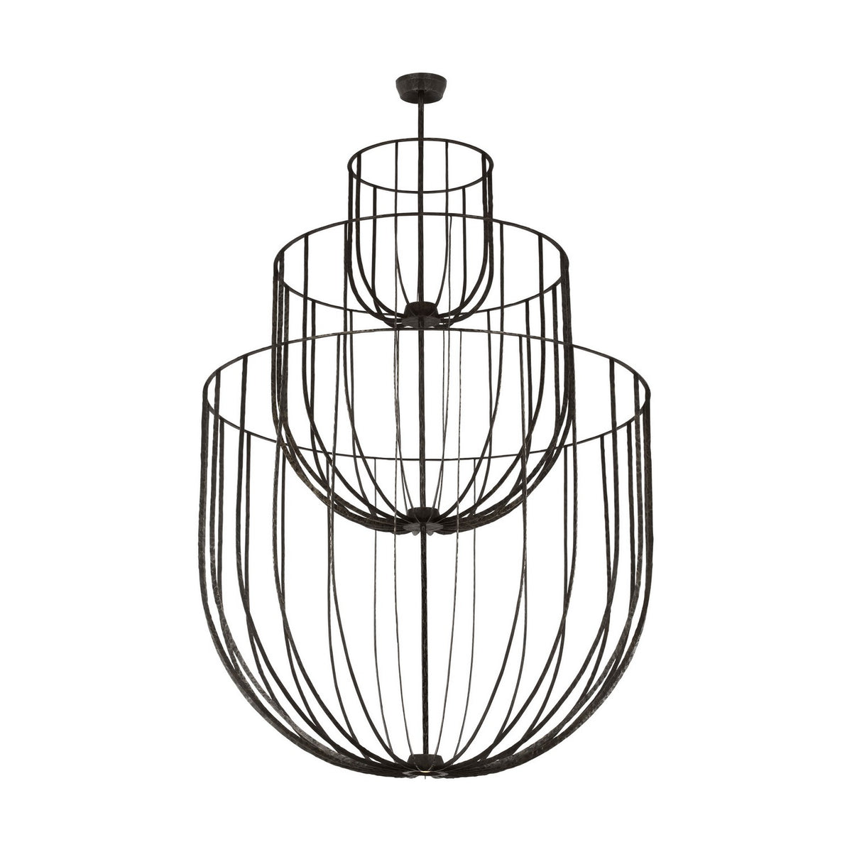 Sanchi Grande Three Tier Chandelier