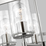 Alturas 5-Light Chandelier — Clear Seeded