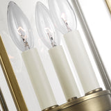 Three Light Outdoor Post Lantern — 20.75"