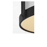 Luning Medium Lantern — White Aluminum Shade