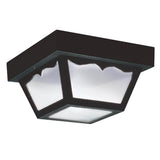 Outdoor One Light Flush Mount