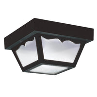 Outdoor One Light Flush Mount