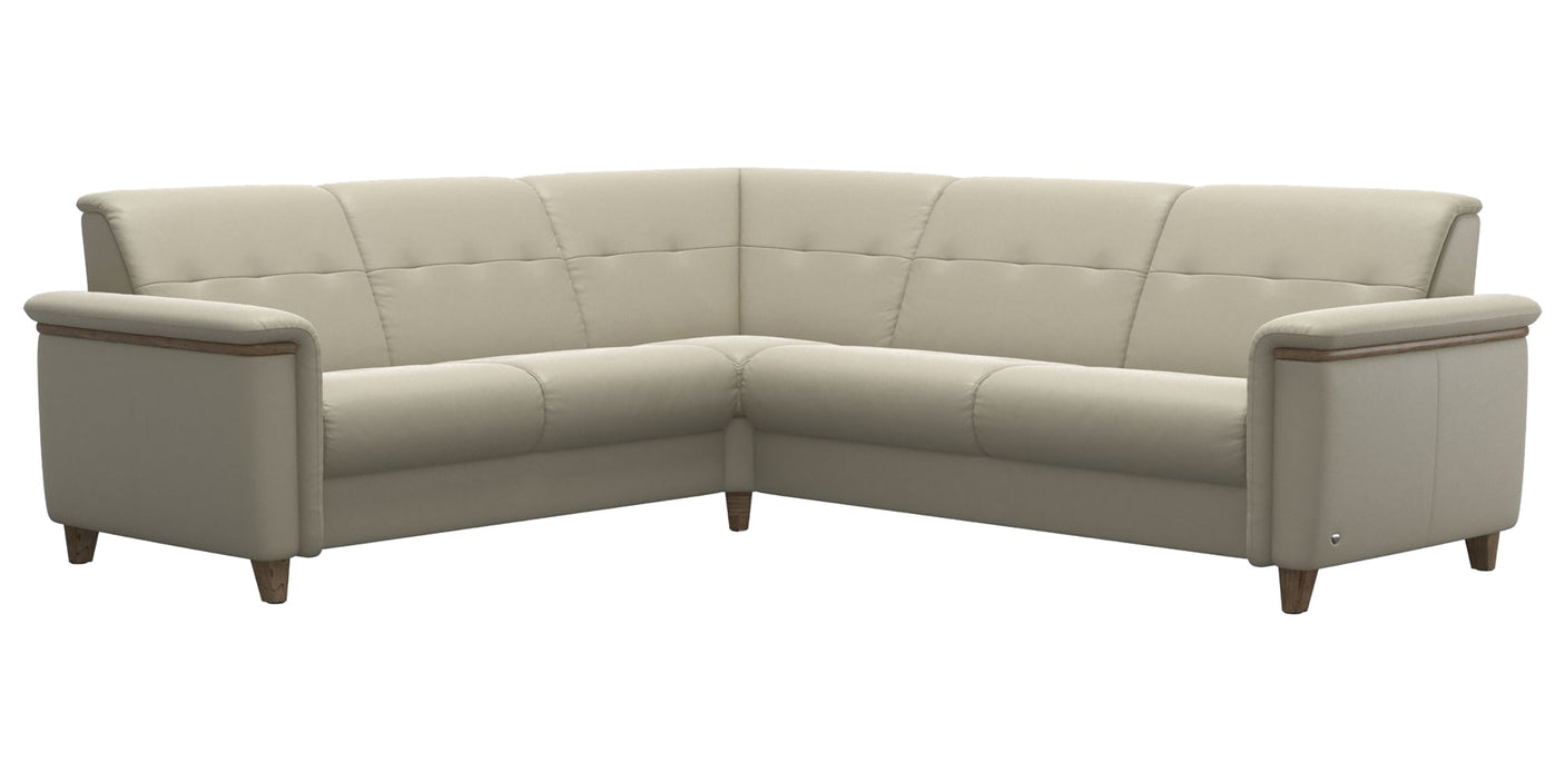 Flora Wood | C2-2.5 Corner Sofa