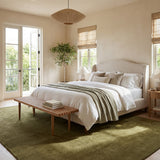 Dash & Albert Gania Modern Rug in Green, photo 3