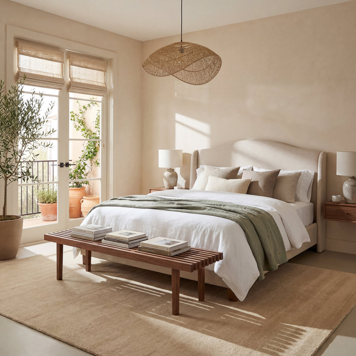Dash & Albert Gania Modern Rug in Ivory, photo 3