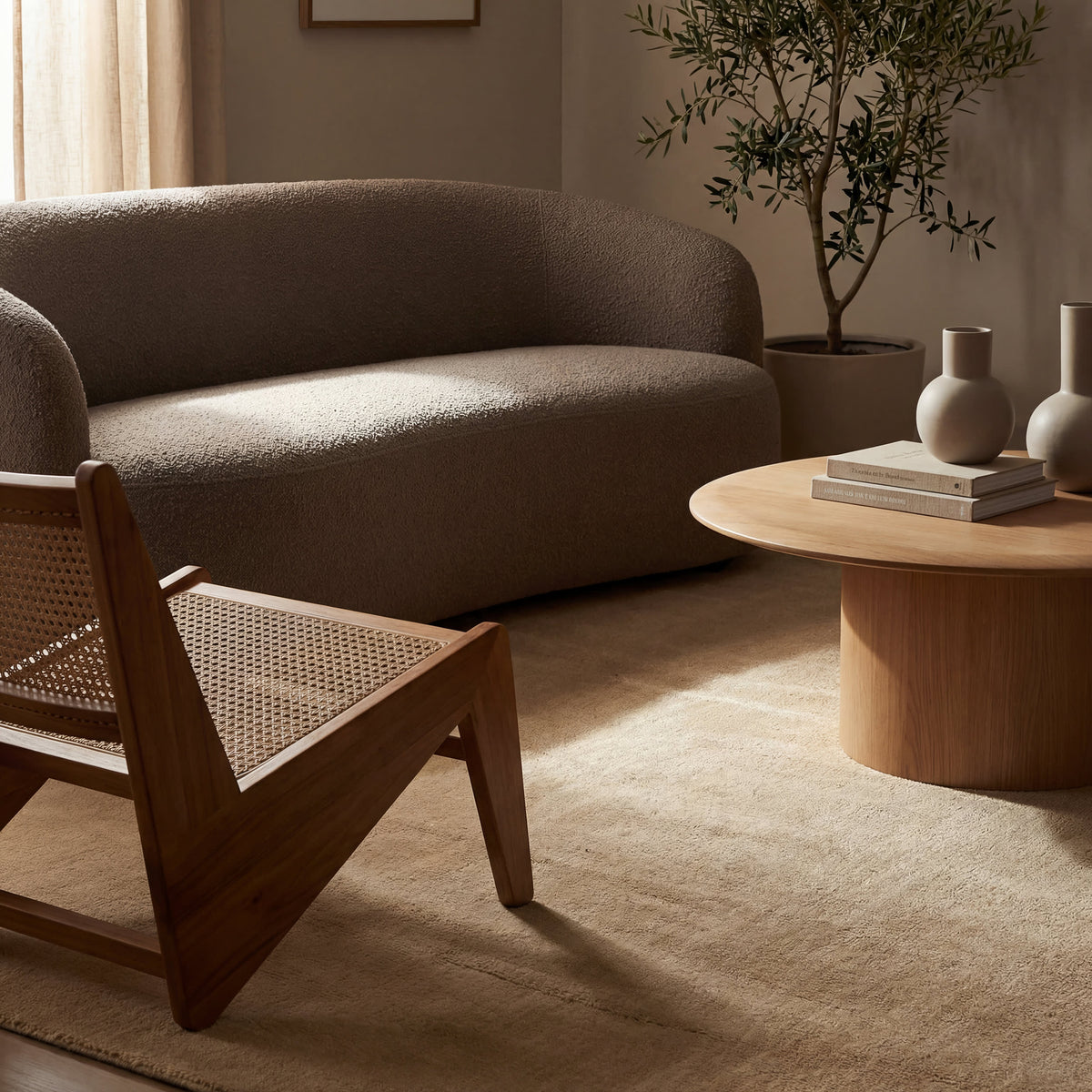 Dash & Albert Gania Modern Rug in Ivory, photo 8