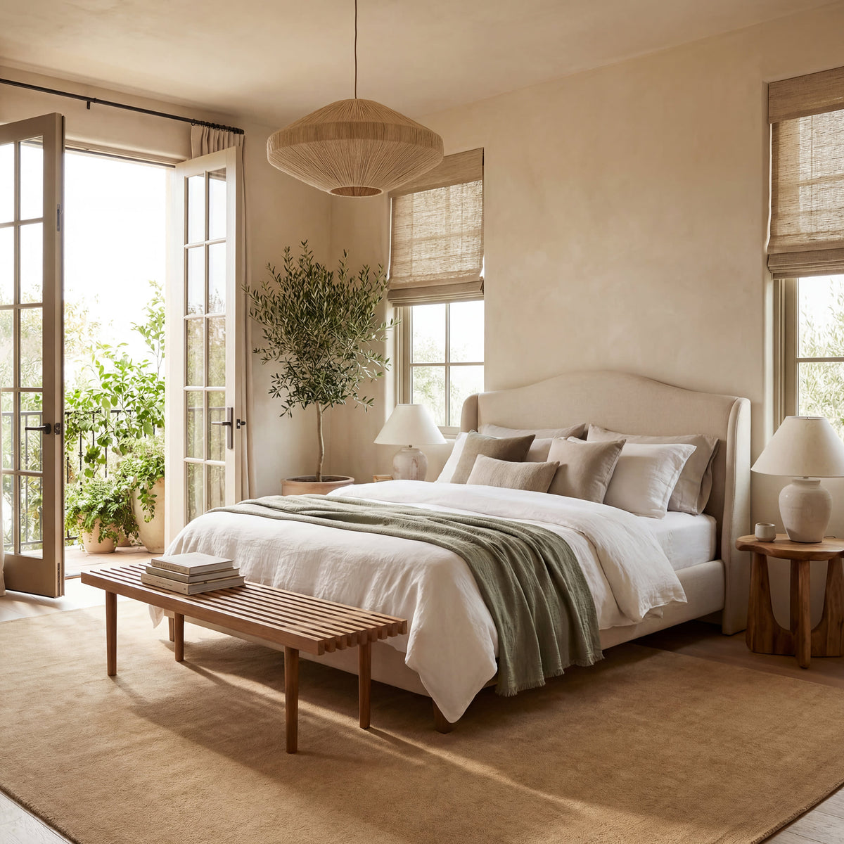 Dash & Albert Gania Modern Rug in Tan, photo 3