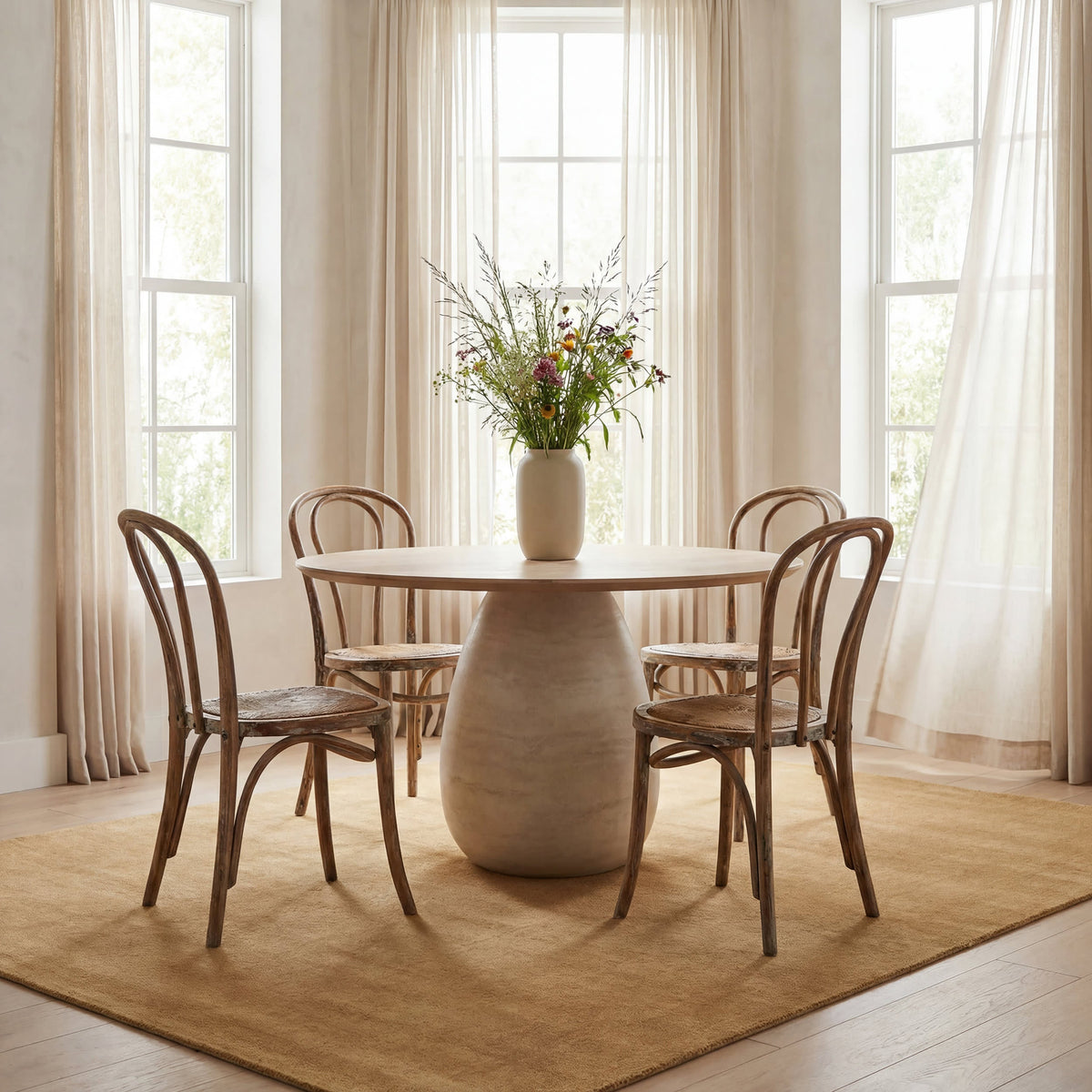 Dash & Albert Gania Modern Rug in Tan, photo 4