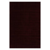 Dash & Albert Gania Modern Rug in Wine, on white