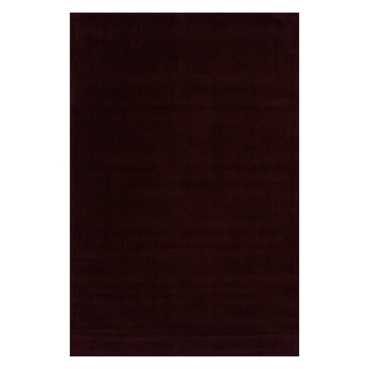 Dash & Albert Gania Modern Rug in Wine, on white