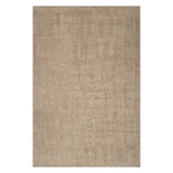 Dash & Albert Grey Modern Solid Rug in Grey, on white