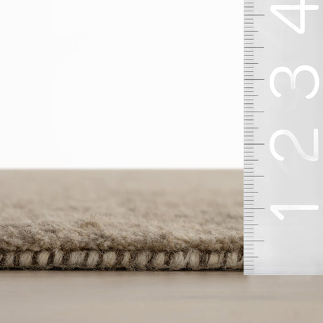 Dash & Albert Grey Modern Solid Rug in Grey, photo 4