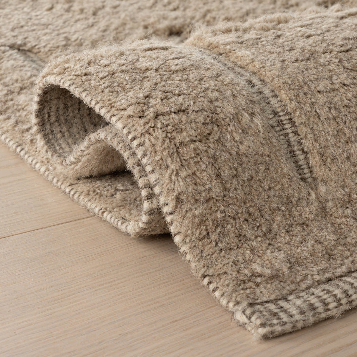 Dash & Albert Grey Modern Solid Rug in Grey, photo 5