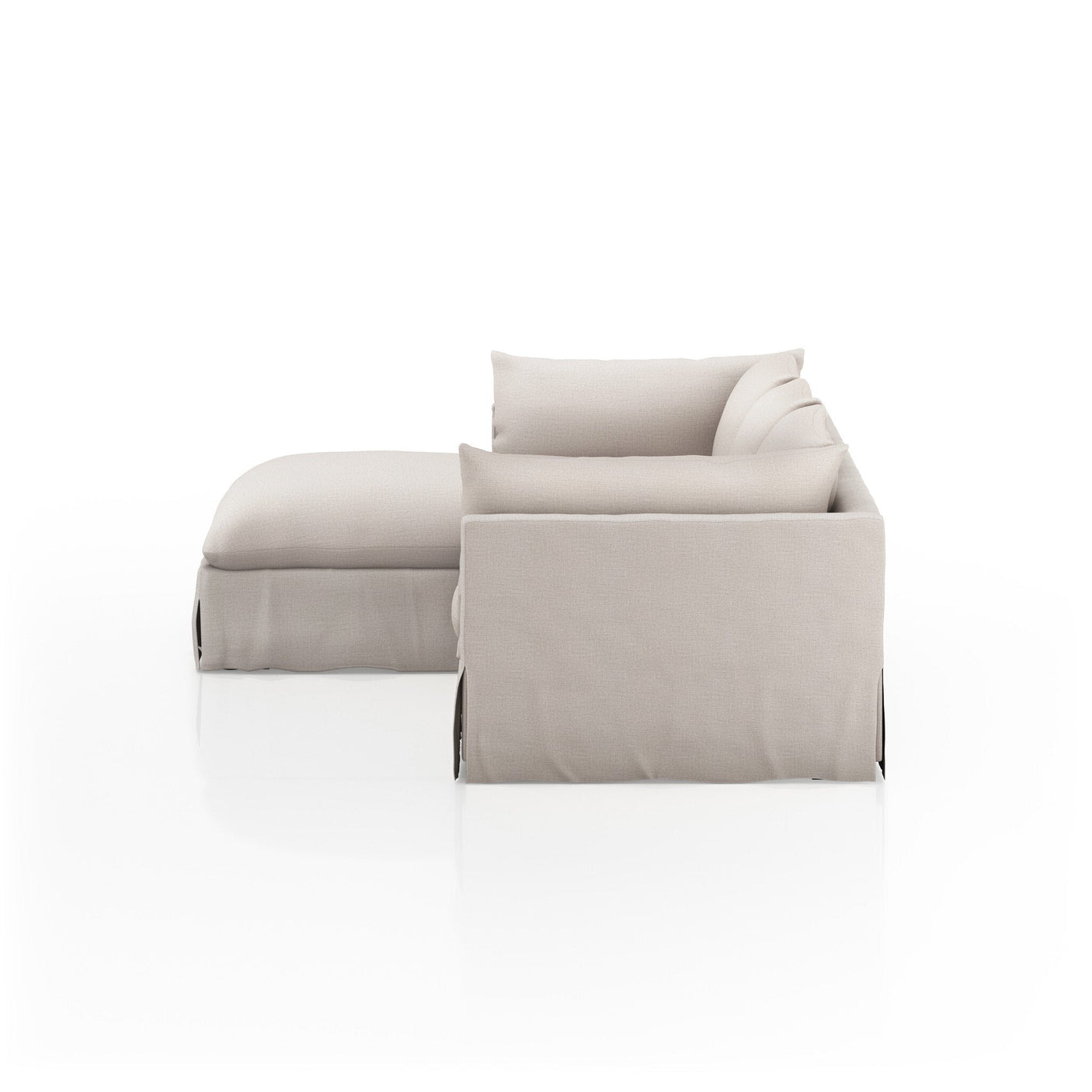 Habitat Slipcover 2-Piece Sectional with Chaise