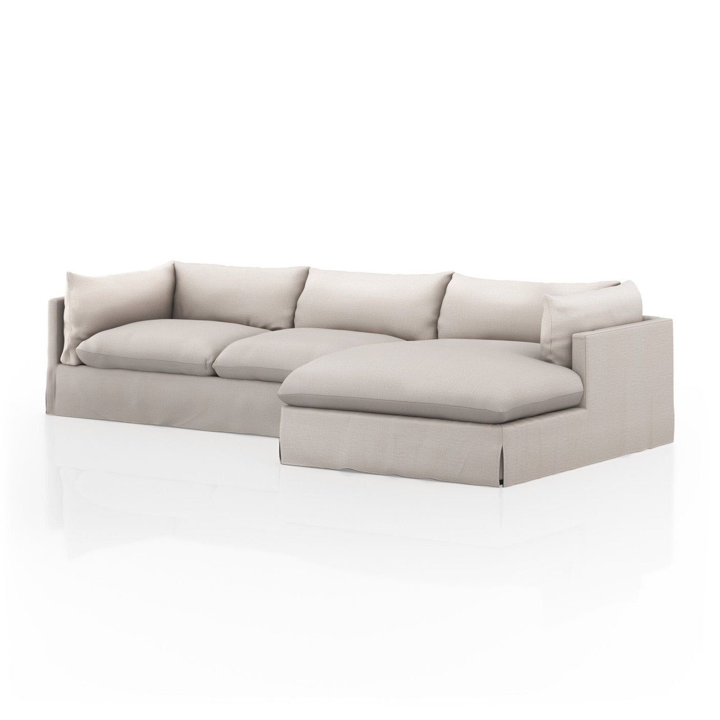 Habitat Slipcover 2-Piece Sectional with Chaise