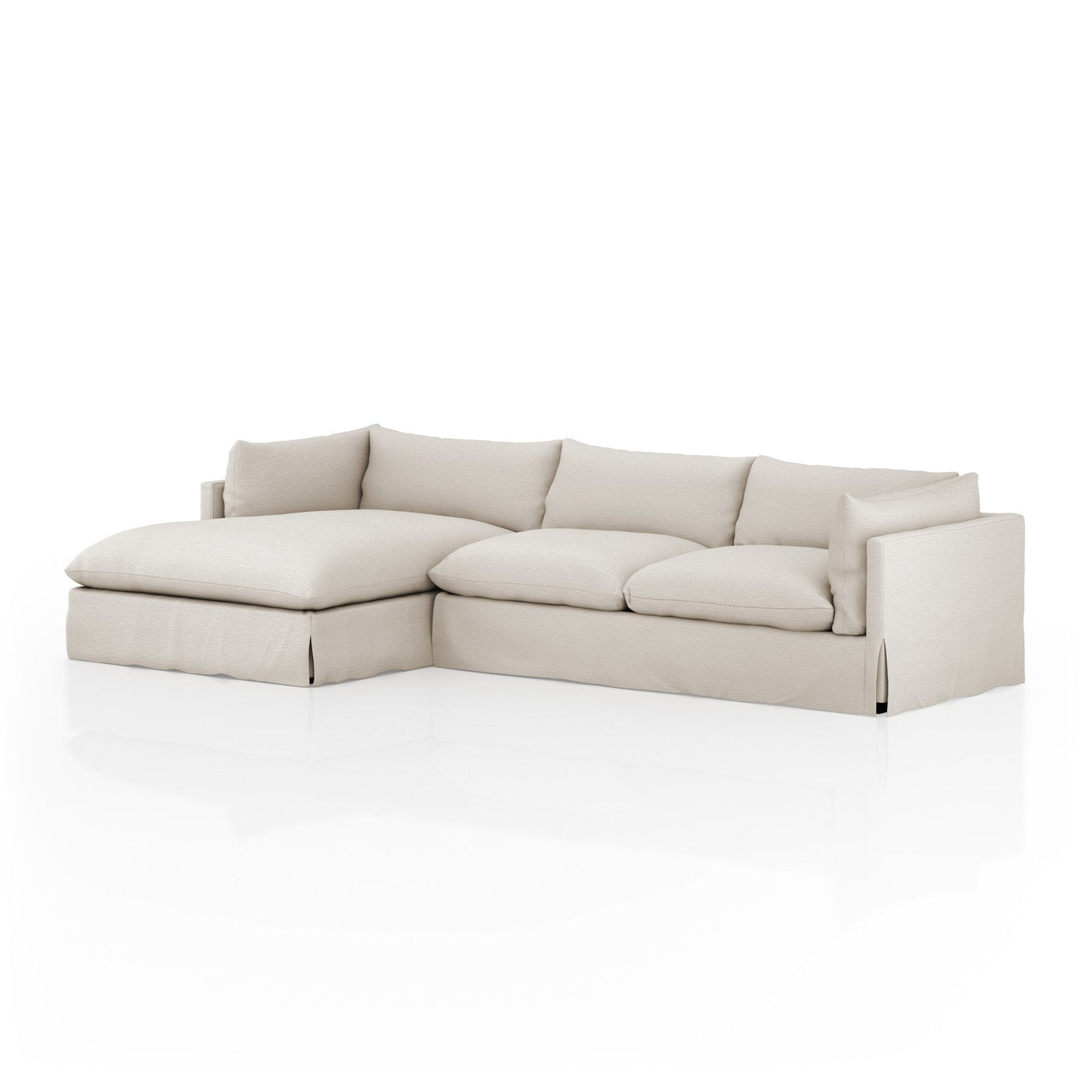Habitat Slipcover 2-Piece Sectional with Chaise