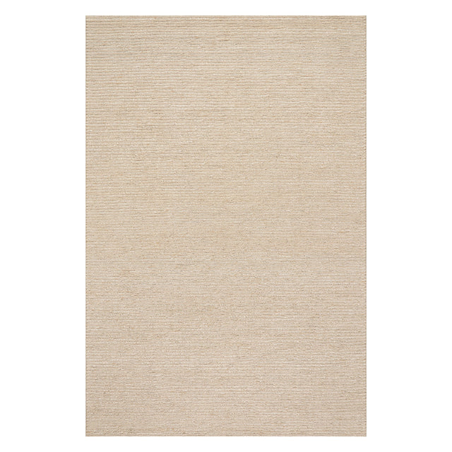 Dash & Albert Hades Soumak Jute Rug in Ivory, on white