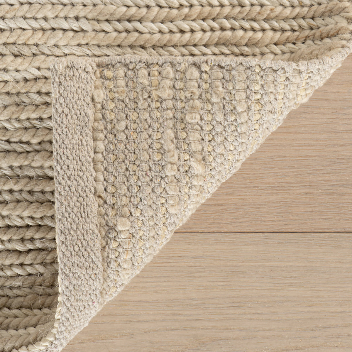 Dash & Albert Hades Soumak Jute Rug in Ivory, photo 3