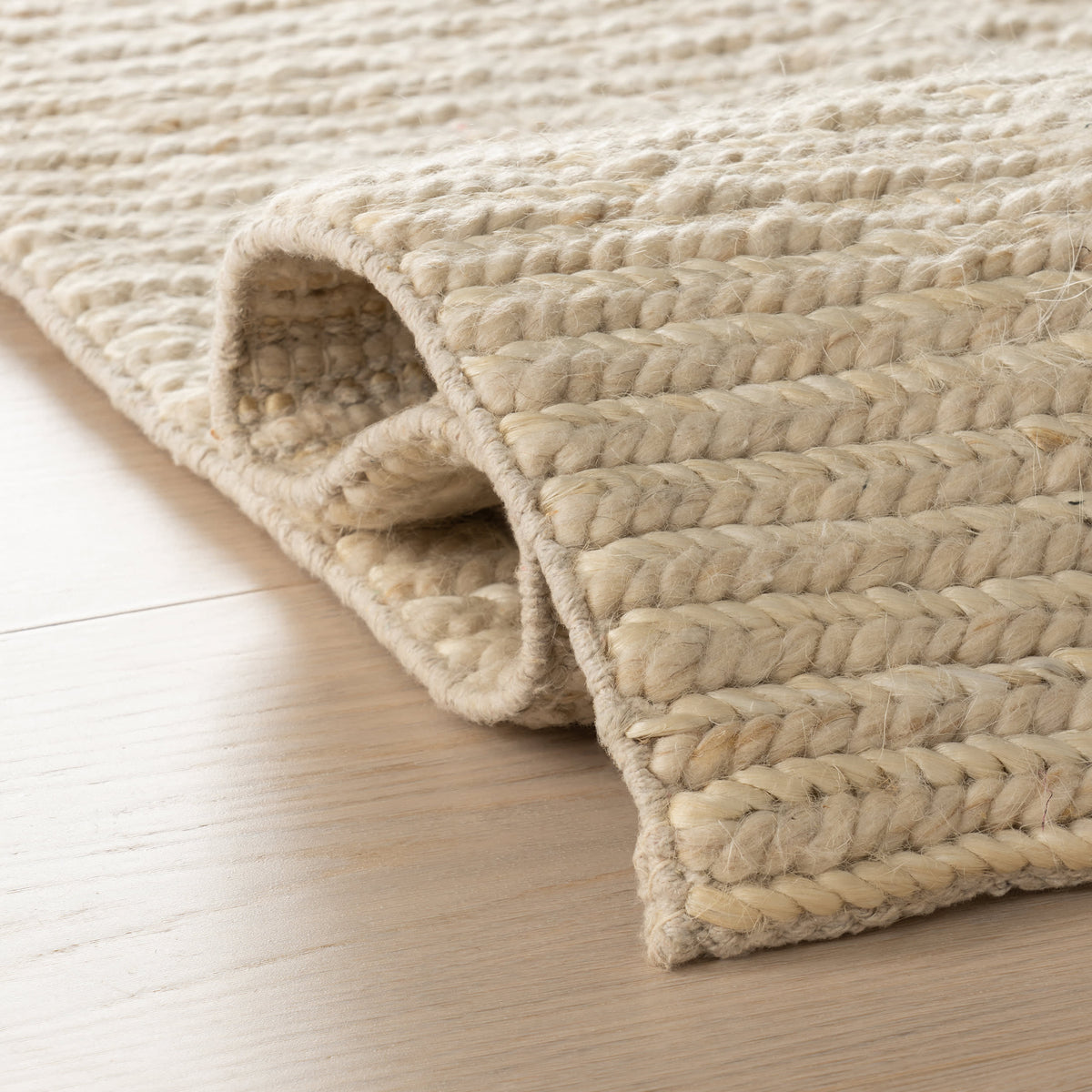 Dash & Albert Hades Soumak Jute Rug in Ivory, photo 6