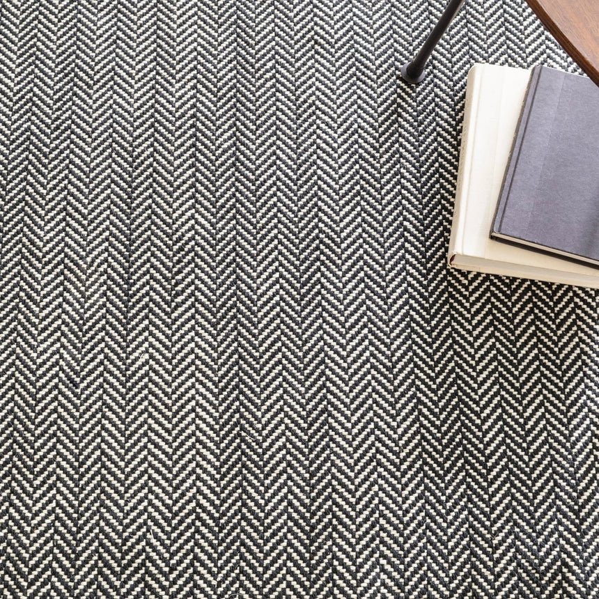 Herringbone Handwoven Cotton Rug