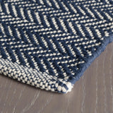 Herringbone Handwoven Cotton Rug