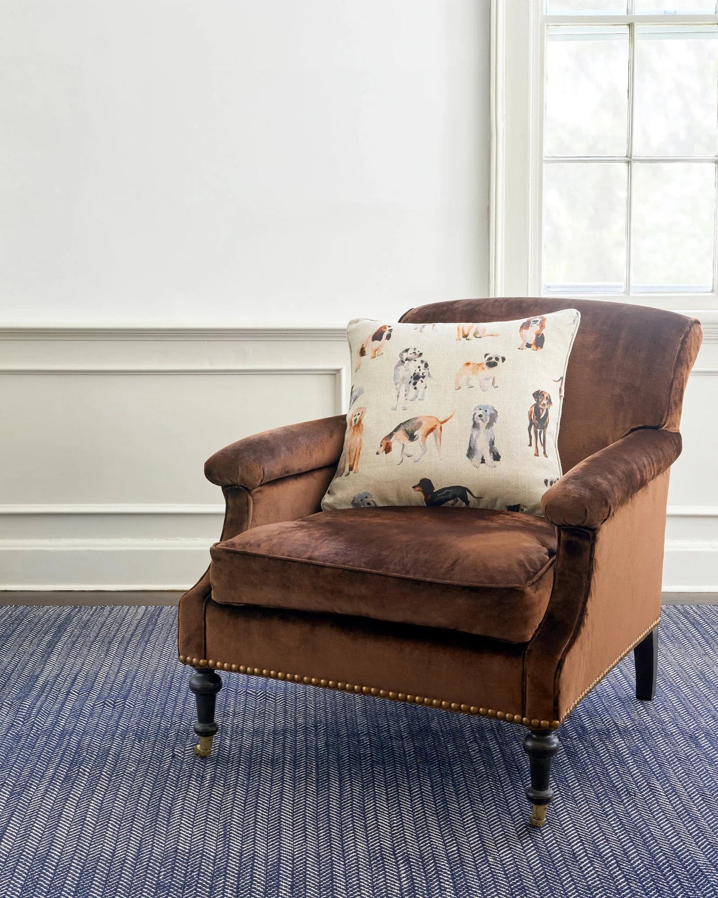 Herringbone Handwoven Cotton Rug