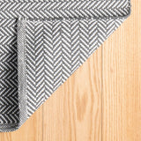 Herringbone Handwoven Cotton Rug
