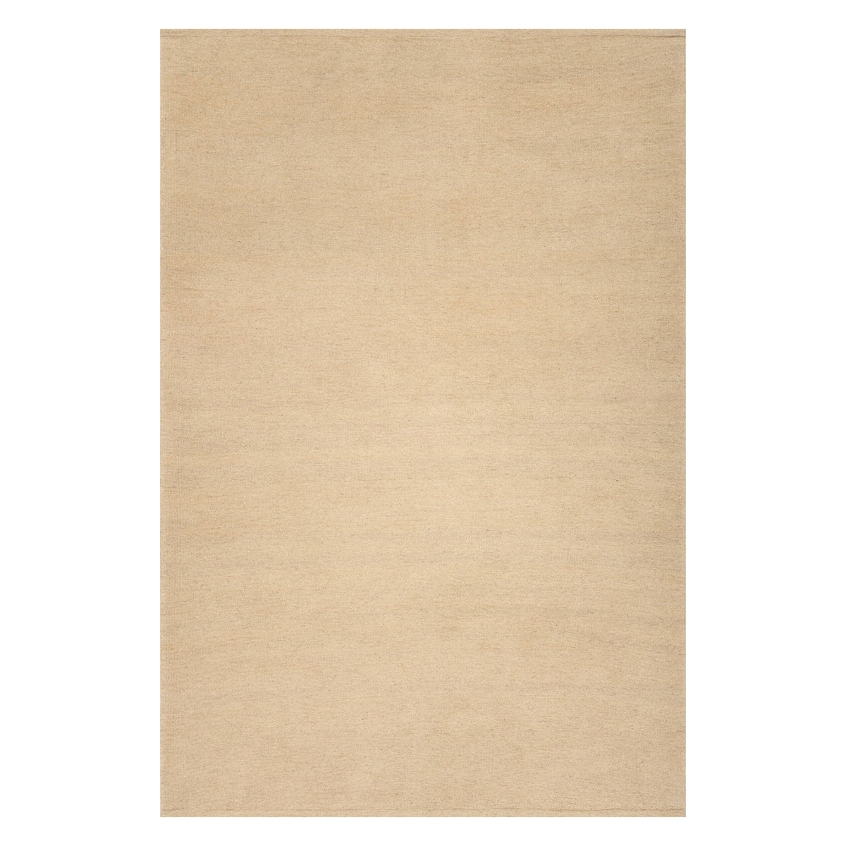 Dash & Albert Iirela Modern Rug in Beige, on white