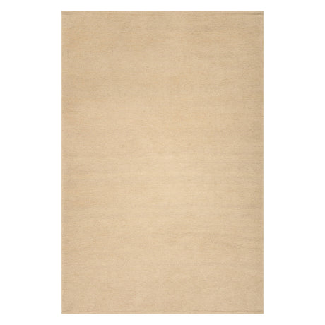 Dash & Albert Iirela Modern Rug in Beige, on white