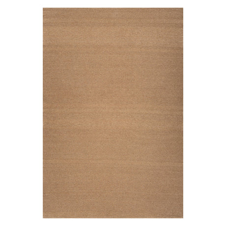 Dash & Albert Iirela Modern Rug in Brown, on white