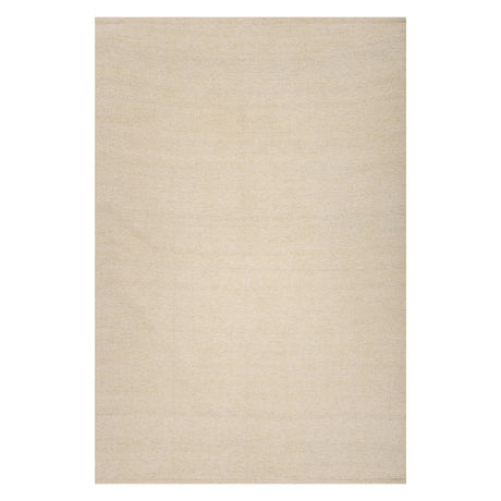 Dash & Albert Iirela Modern Rug in Ivory, on white