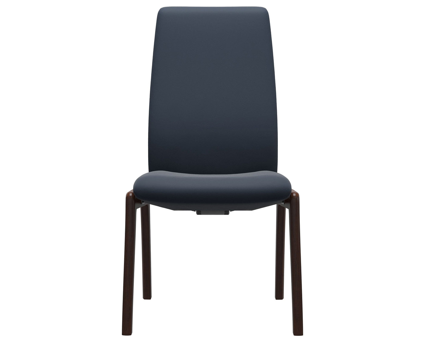 Laurel | High Back Dining Chair with D100 Vertical Legs