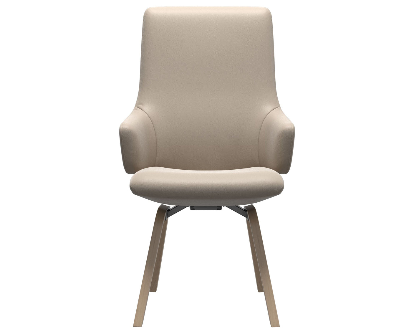 Laurel | High Back Dining Chair with D200 Slanted Legs with Arms