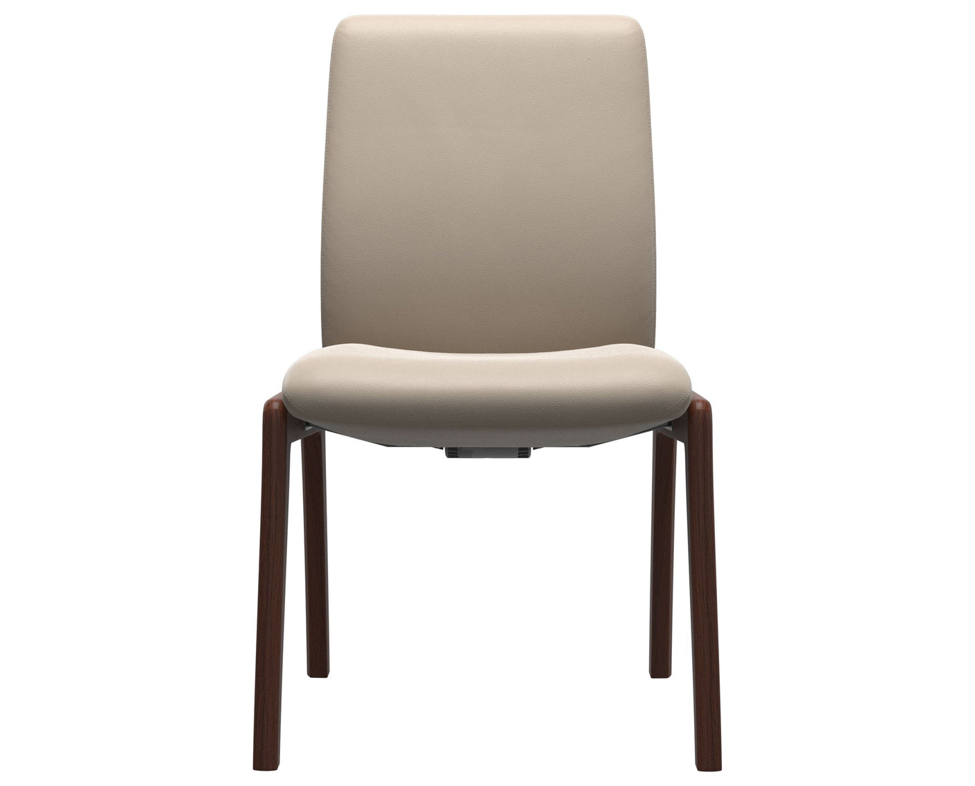 Laurel | Low Back Dining Chair with D100 Vertical Legs
