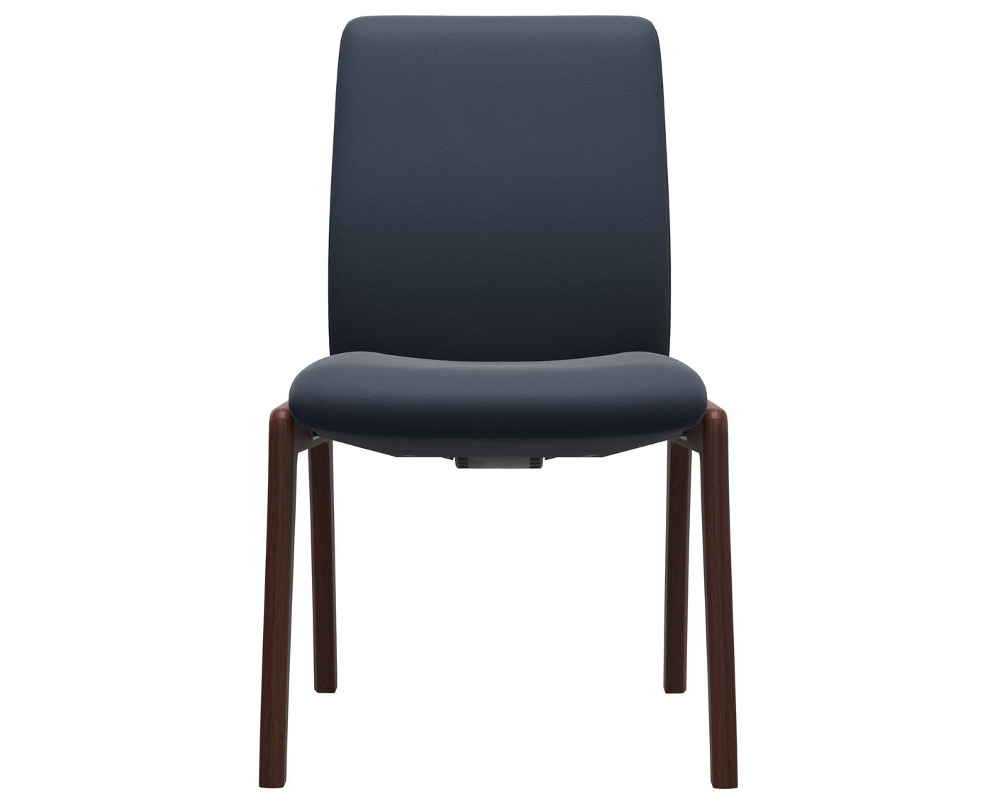 Laurel | Low Back Dining Chair with D100 Vertical Legs