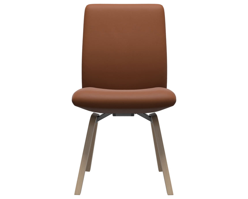 Laurel | Low Back Dining Chair with D200 Slanted Legs