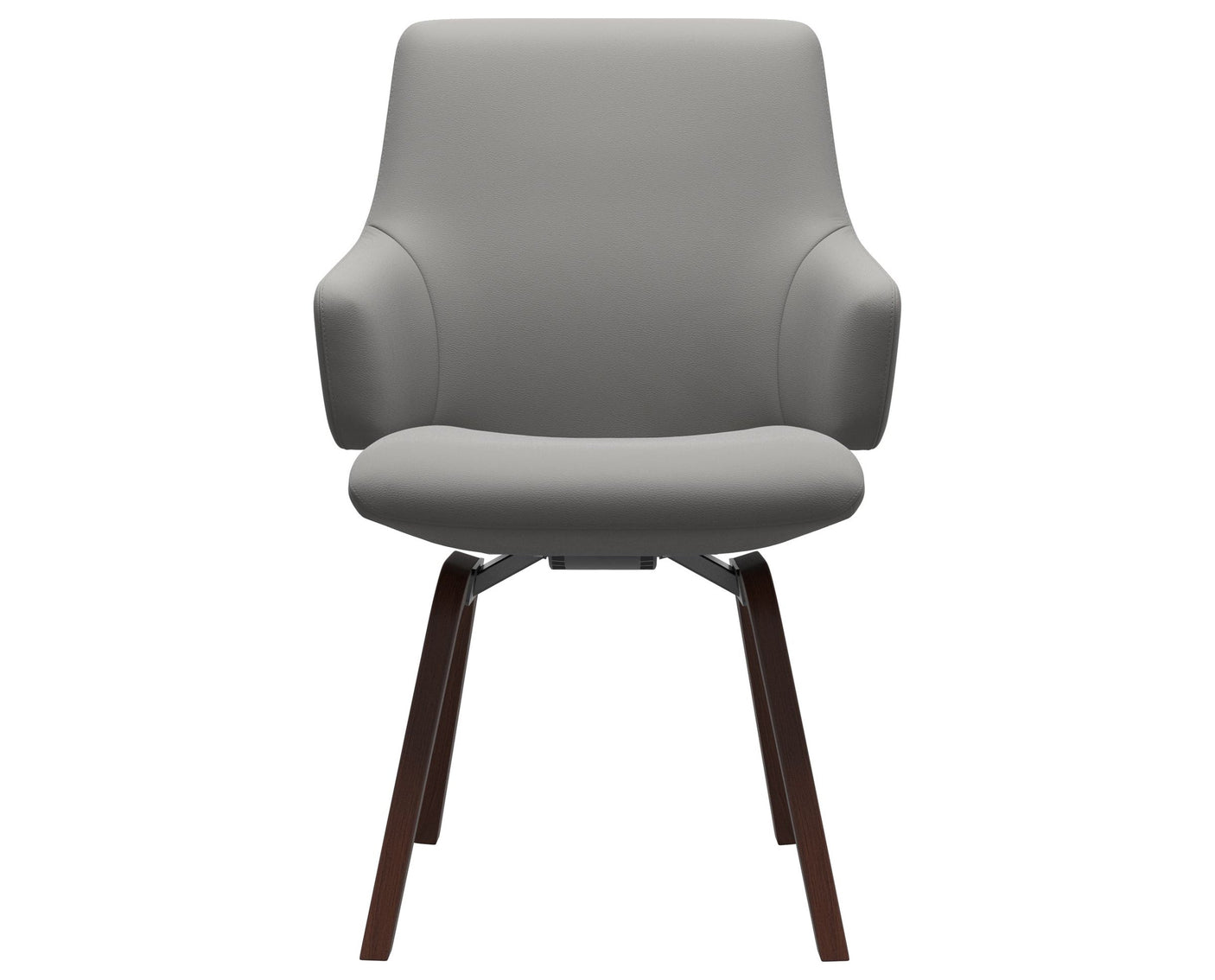 Laurel | Low Back Dining Chair with D200 Slanted Legs with Arms